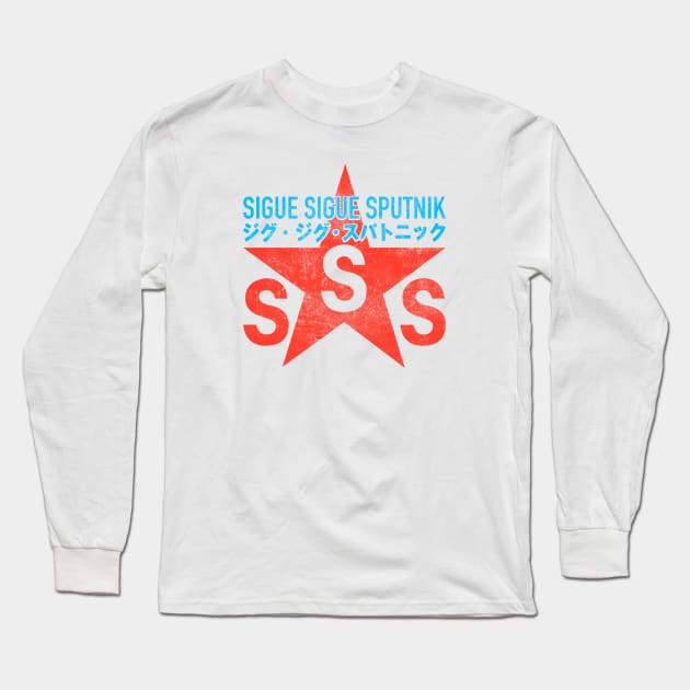 Sigue Sigue Sputnik Long Sleeve T-Shirt by GiGiGabutto